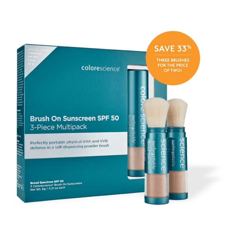 colorescience sunforgettable brush on sunscreen spf