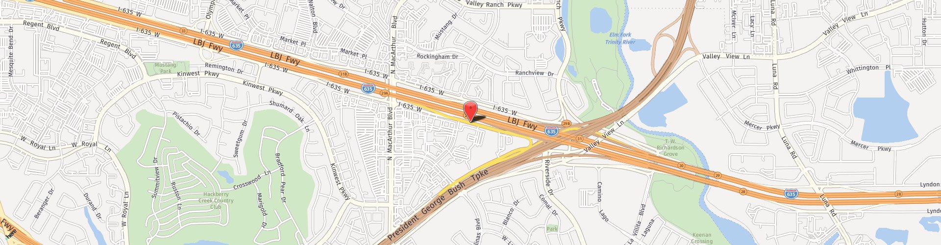 Location Map: 440 WEST Lyndon B. Johnson Fwy Irving, TX 75063
