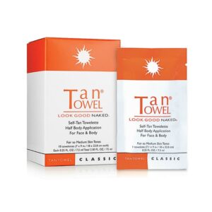 Half Body Classic Self-Tan Towelettes - 10 Pack