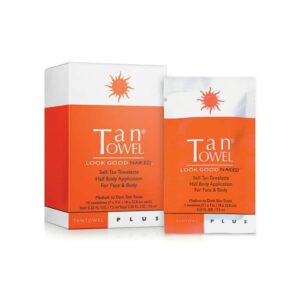 Half Body Plus Self-Tan Towelettes - 10 Pack