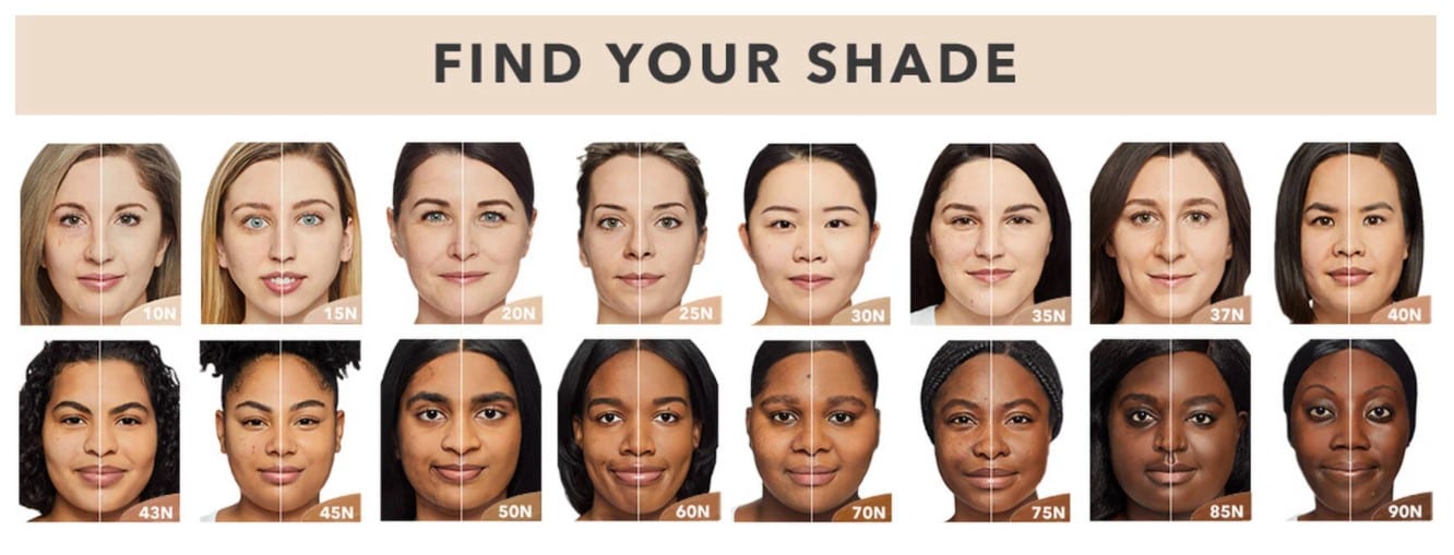 find your shade