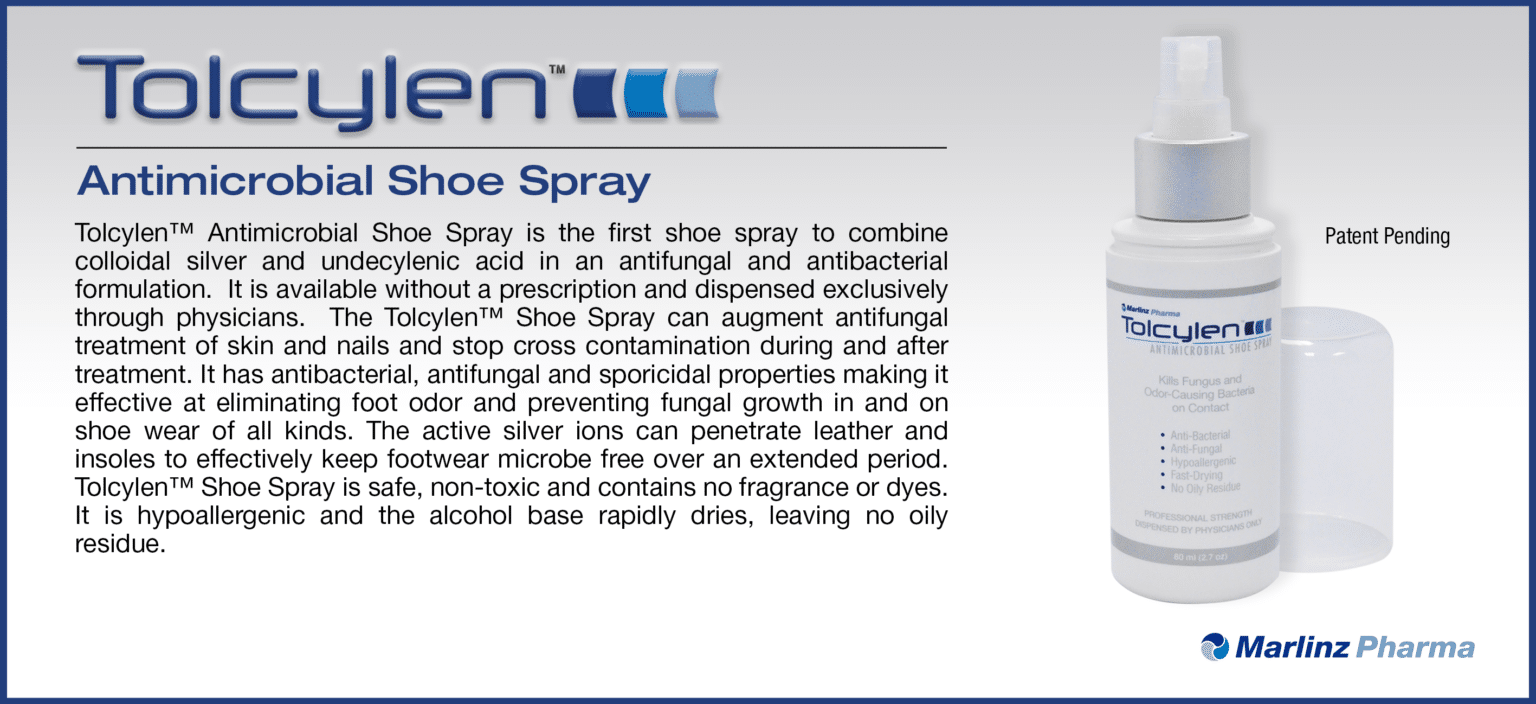 Tolcylen Antimicrobial Shoe Spray Las Colinas Dermatology