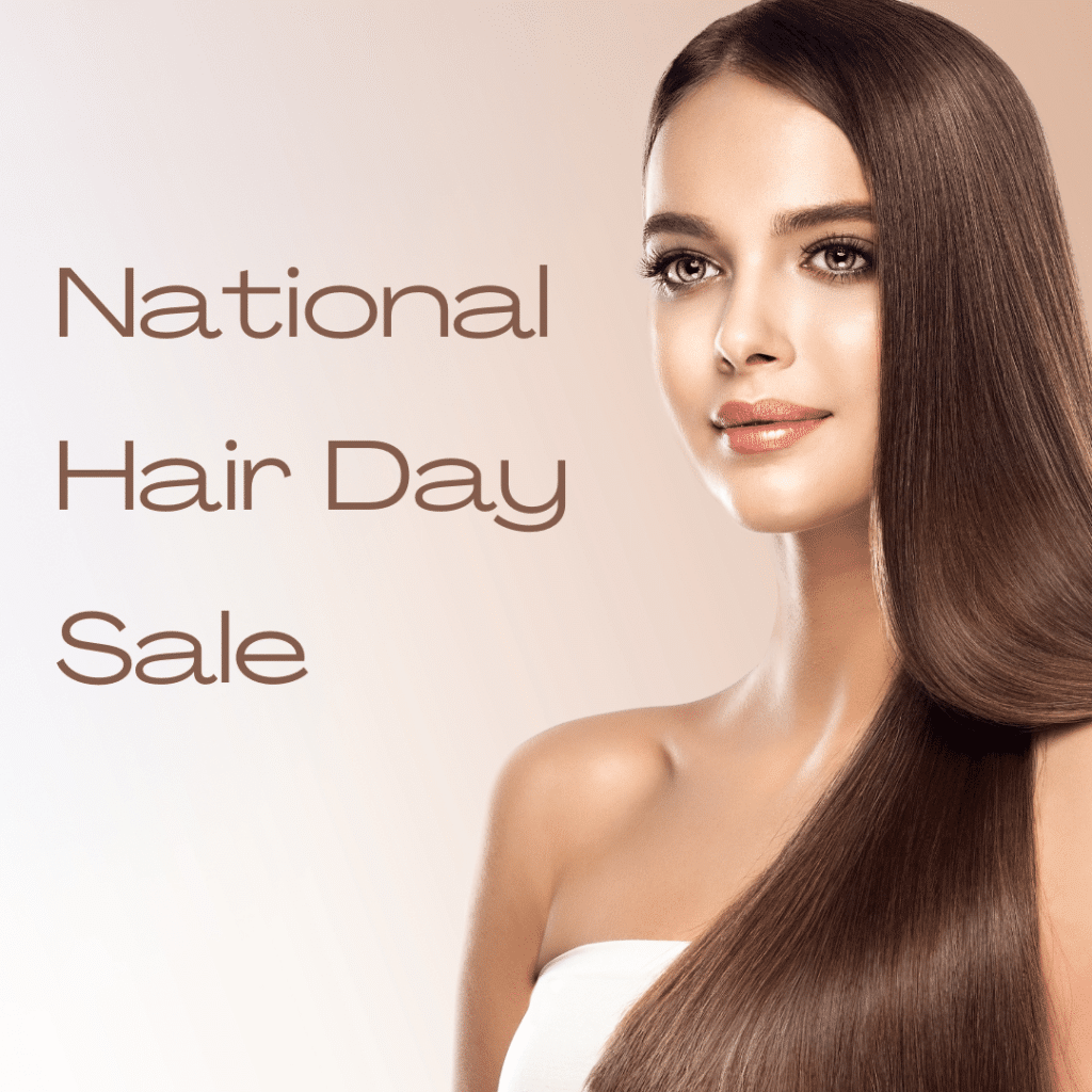 National Hair Day Sale