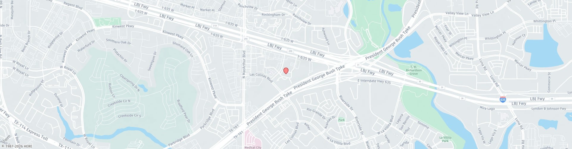 Location Map: 440 WEST Lyndon B. Johnson Fwy Irving, TX 75063
